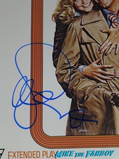 Goldie Hawn signed autograph foul play poster