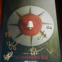 The Handmaid's Tale signed autograph poster elisabeth moss psa