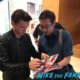 Tom Holland Meeting fans signing autographs singapore1