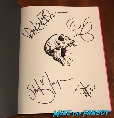 Garbage Signed Autograph This is the noise that keeps me awake book shirley manson