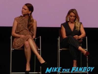 Younger FYC Panel Sutton Foster meeting fans hilary duff 1