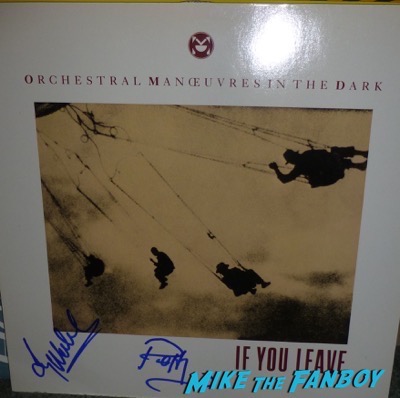 OMD signed autograph lp album psa rare 