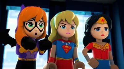 LEGO DC Super Hero Girls: Brain Drain dvd review 