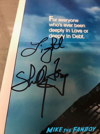 Tom Hanks Shelley Long signed autograph The Money Pit Poster PSA 