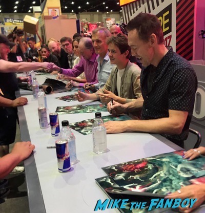 The strain SDCC Signing comic con 2017 1