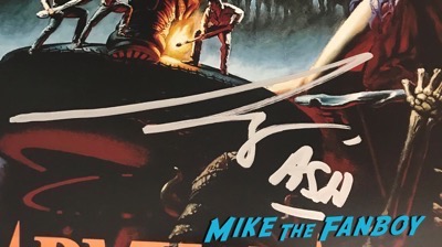 Bruce Campbell signed autograph army of darkness poster psa 