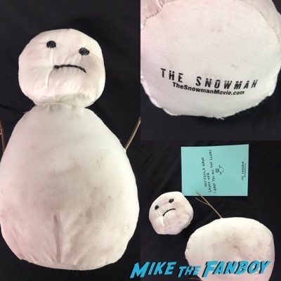 The Snowman moive promo plush with detachable head1