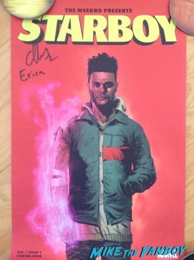 The Weeknd signing NYCC 2