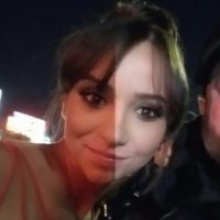 Britt Baron with fans GLOW Star Signing autographs 1