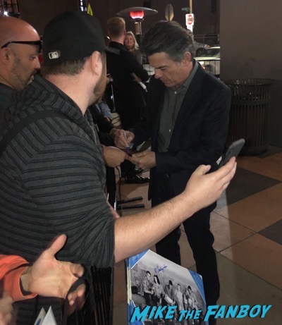 Peter Gallagher signing autographs Grace and Frankie premiere signing autographs 5