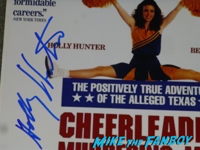 Holly Hunter signed autograph the positively true adventures of the texas cheerleading mom poster