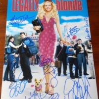 Legally Blonde cast signed autograph poster psa jennifer coolidge