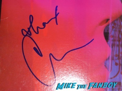 A Flock of Seagulls Mike Score signed autograph LP