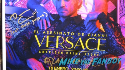 American Crime Versace Poster signed autograph