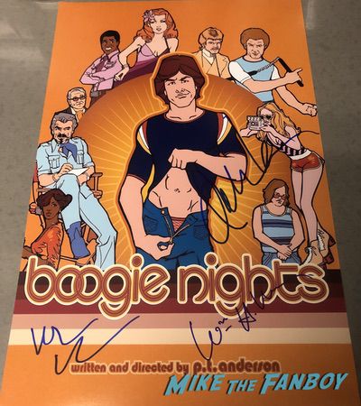 Heather Graham Signed autograph Boogie Nights poster