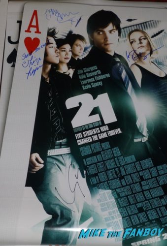 Liza Lapira signed autograph signature 21 poster