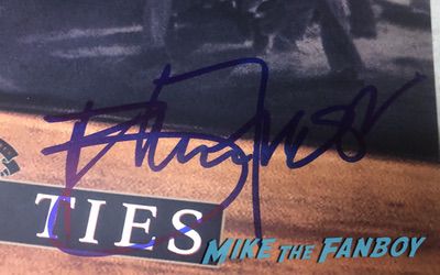 Brendan Fraser Signed Autograph School Ties poster PSA 
