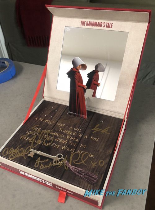 The Handmaid's Tale signed autograph music box dvd set