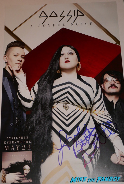 Beth Ditto signed autograph photo psa 