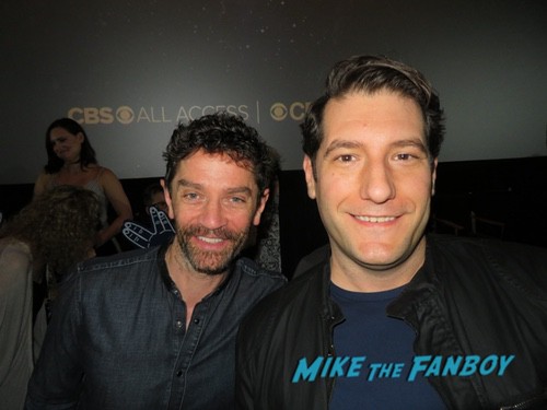 JAmes Frain with fans Star Trek Discovery fyc q and a meeting sonequa martin green with fans 0039