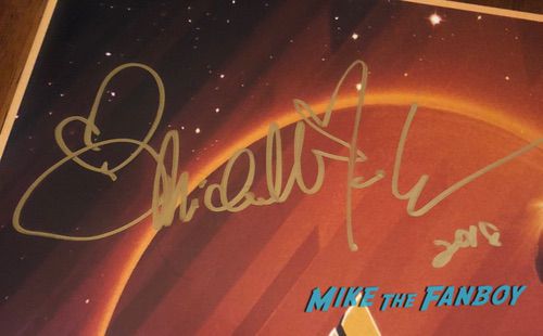 Michelle Yeoh signed autograph star trek discovery poster 