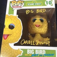 Carroll Spinney Signed Autograph Big Bird Funko Pop 0000