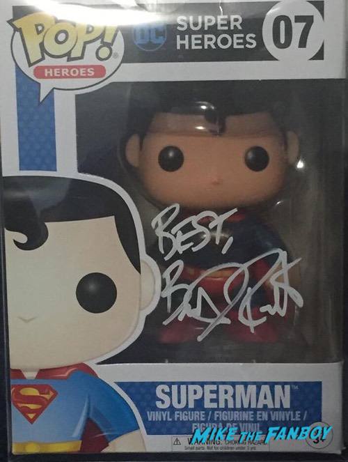 Brandon Routh Signed Autograph Superman Funko Pop 07 DC 0000
