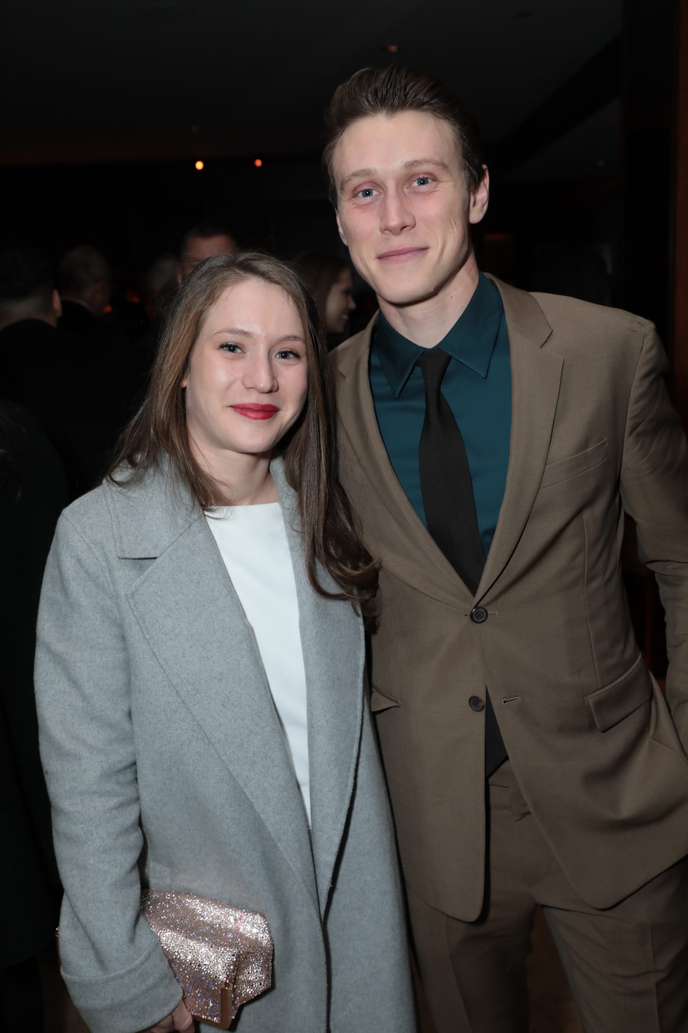 Claire Duburcq and George MacKay attend as Universal Pictures and DreamWork...