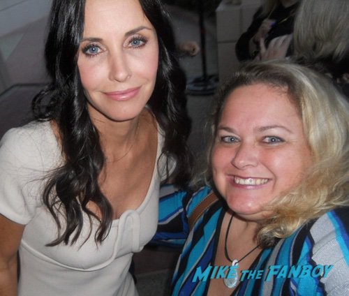Courtney Cox with fans now 