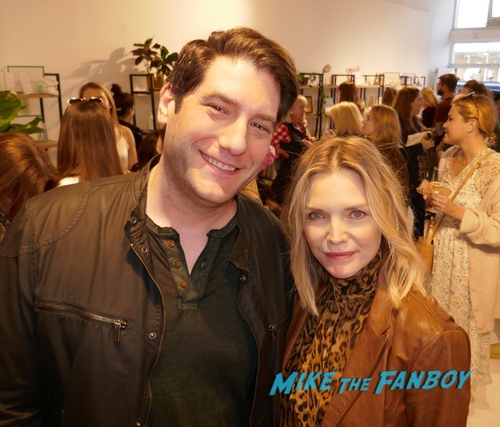 Michelle Pfeiffer with fans signing autographs 2020 hot sexy rare 0004