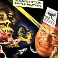 Contest Time! Win A Copy Of DRIVE-IN RETRO CLASSICS with SCIENCE FICTION TRIPLE FEATURE Featuring Rocketship X-M!
