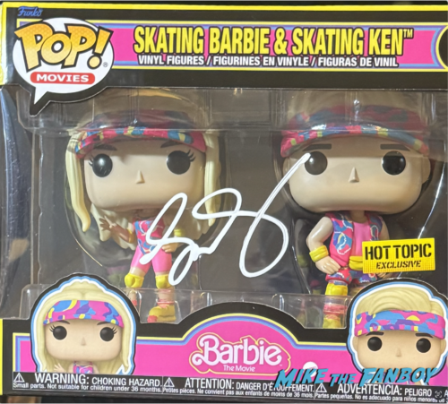Greta Gerwig Signed Autograph Barbie funko pop 0000